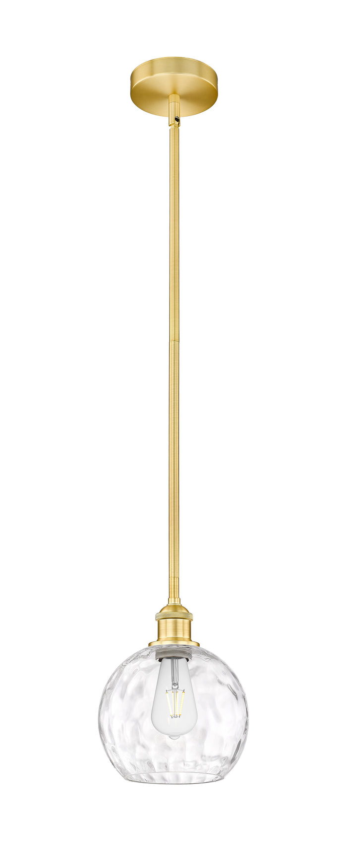 Edison Mini Pendant Antique Brass Finish