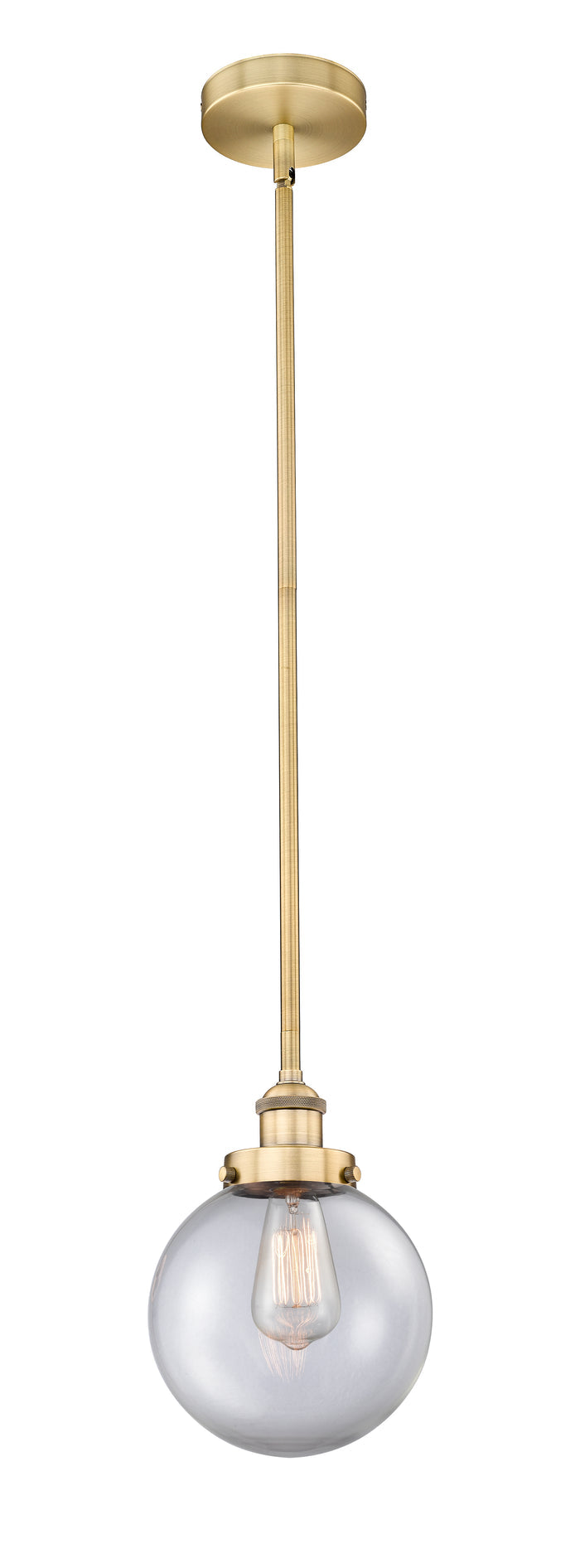 Edison Mini Pendant Antique Brass Finish