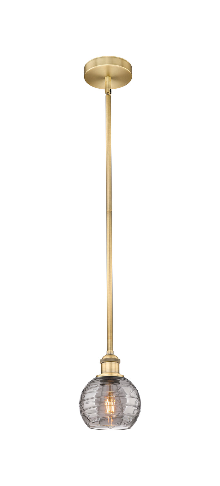 Edison Mini Pendant Antique Brass Finish