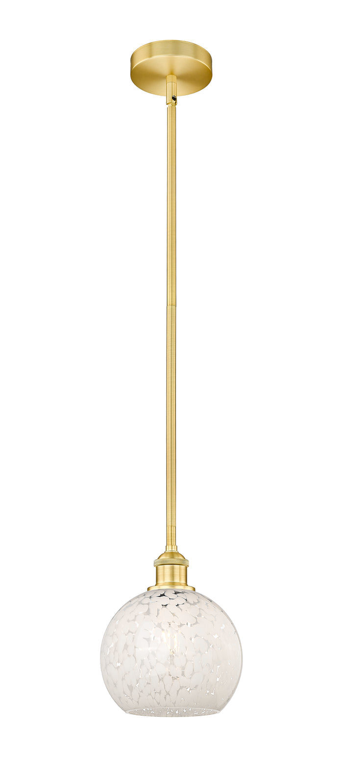 Satin Gold / White Mouchette