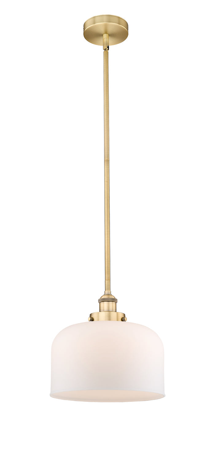 Brushed Brass / Matte White