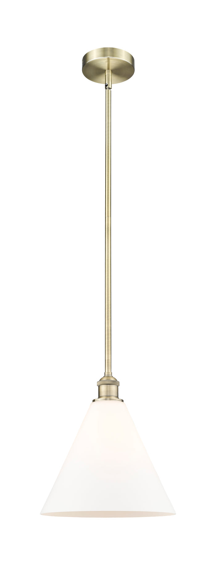 Edison Mini Pendant Antique Brass Glass