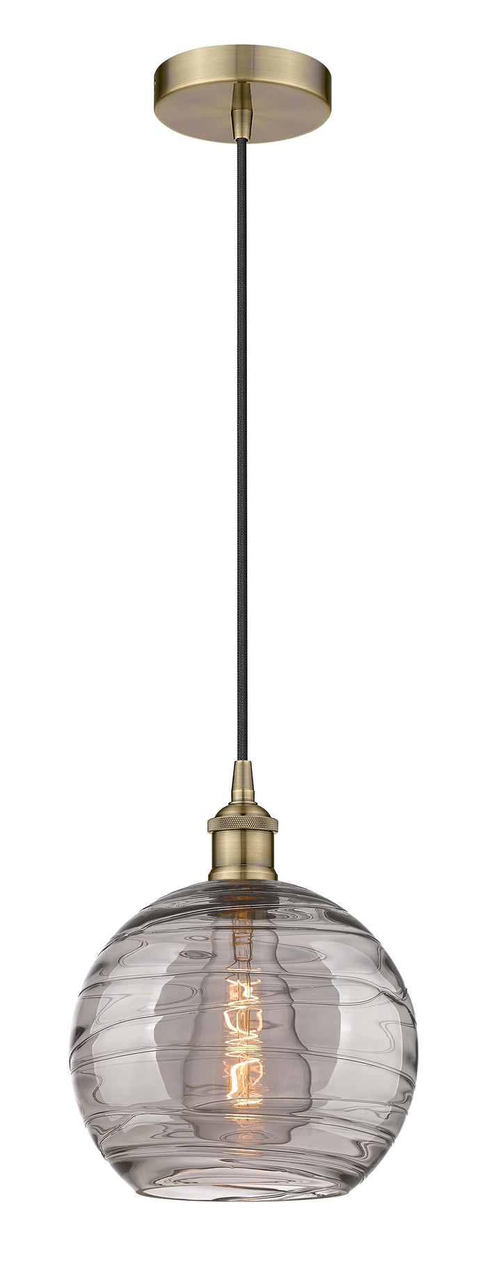 Edison Mini Pendant Antique Brass