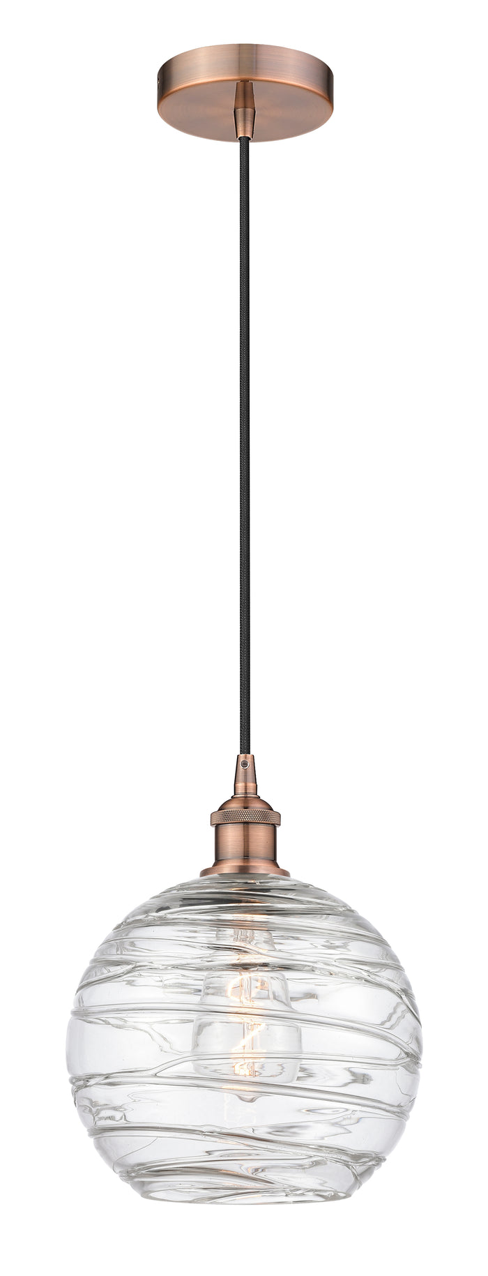 Edison Mini Pendant Antique Brass