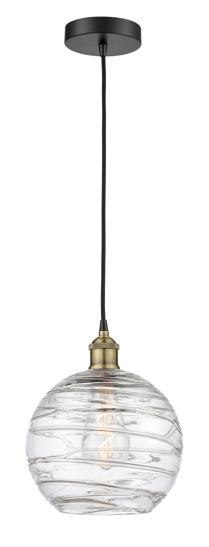 Edison Mini Pendant Antique Brass