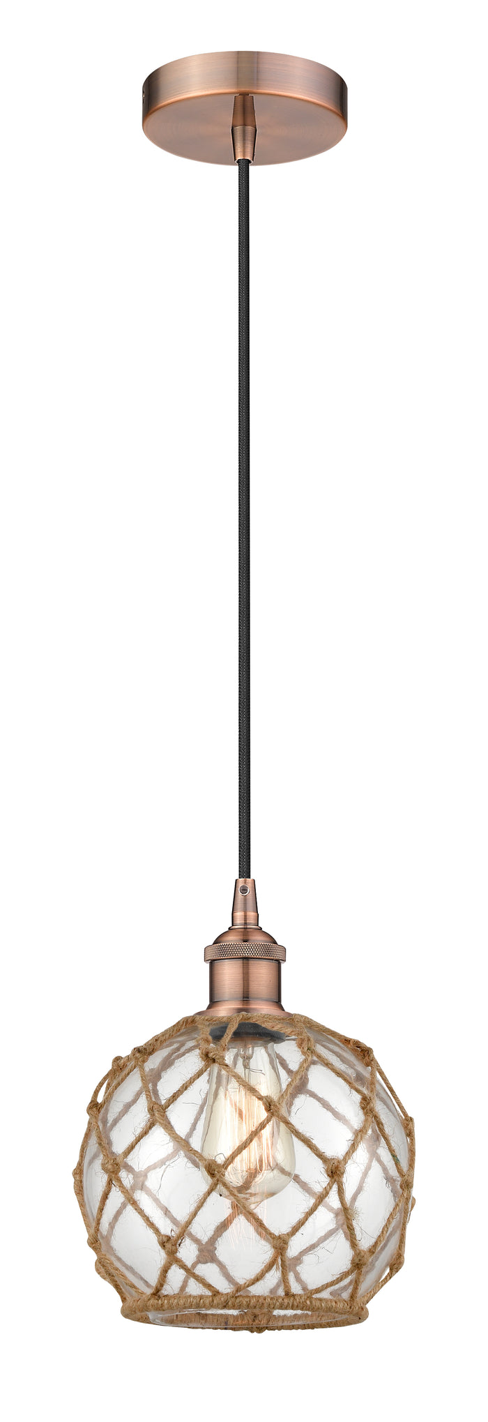 Edison Mini Pendant Antique Brass