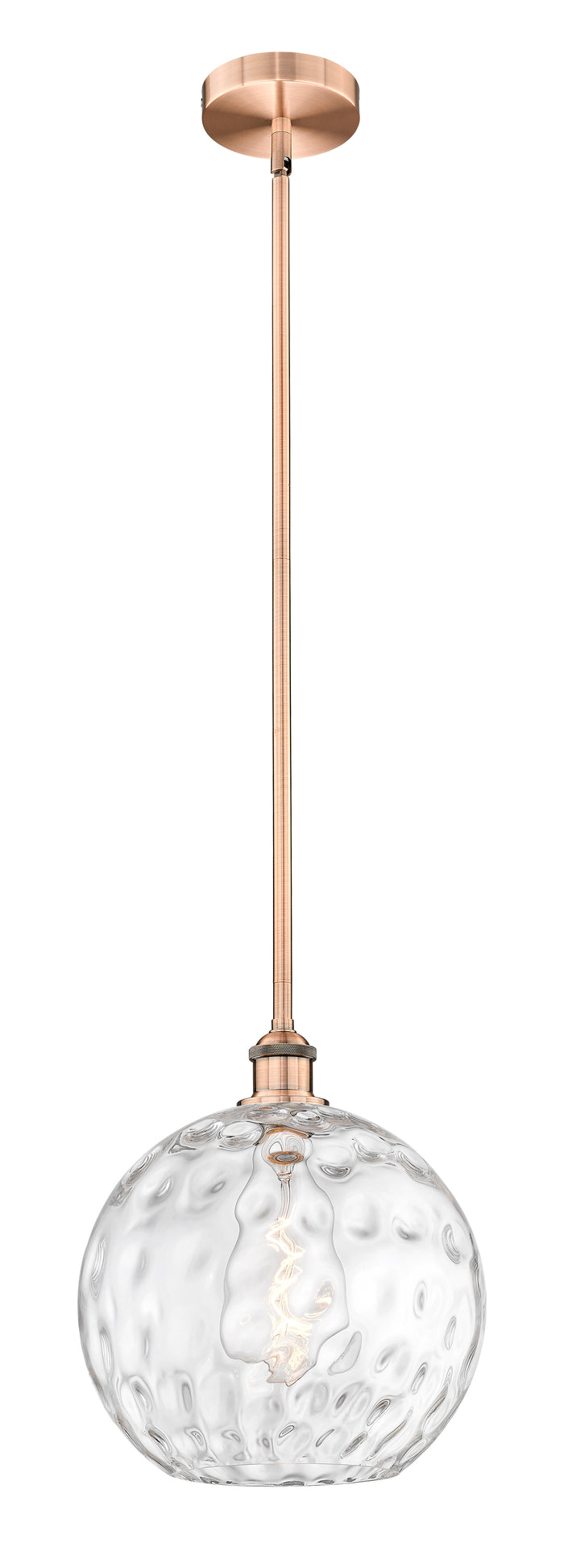 Edison Mini Pendant Brass 12 Inch