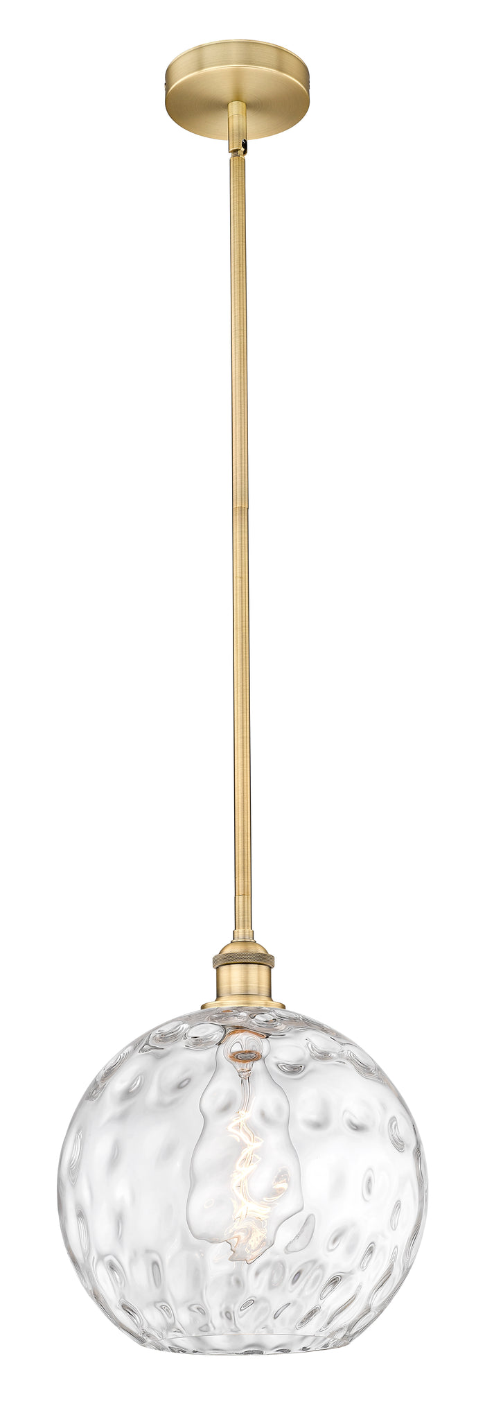 Edison Mini Pendant Brass 12 Inch