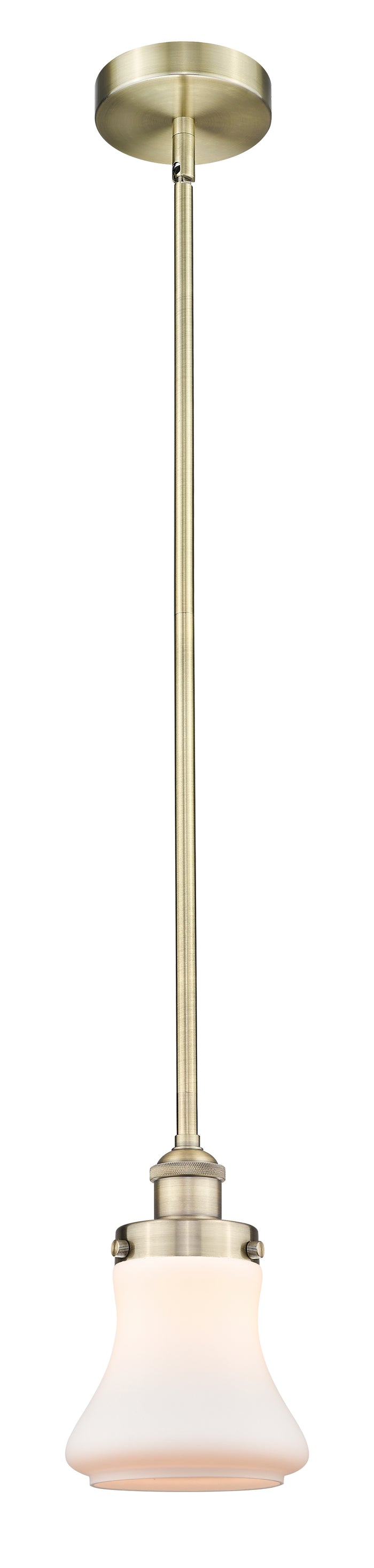 Edison Mini Pendant Cast Brass 6.125 Inch
