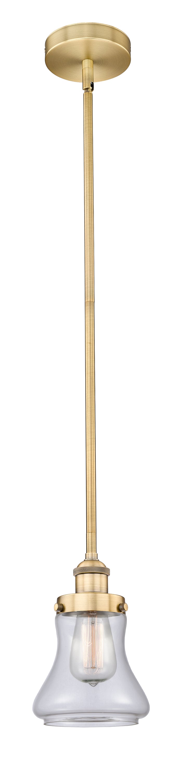 Brushed Brass / Clear