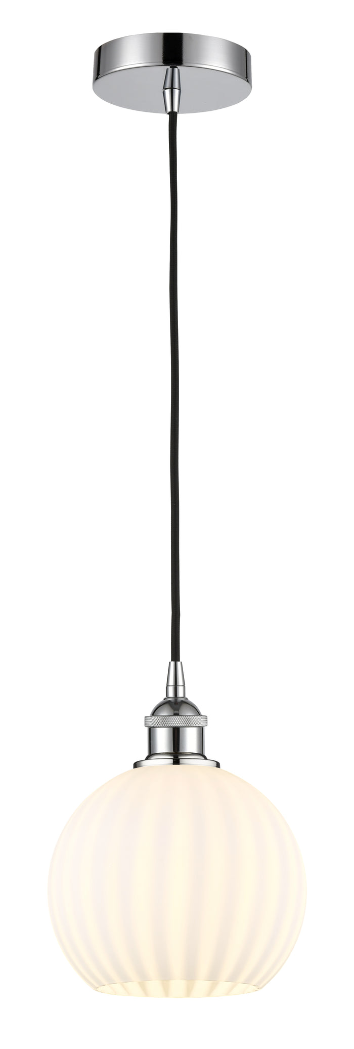 Edison Mini Pendant Cast Brass 8 Inch