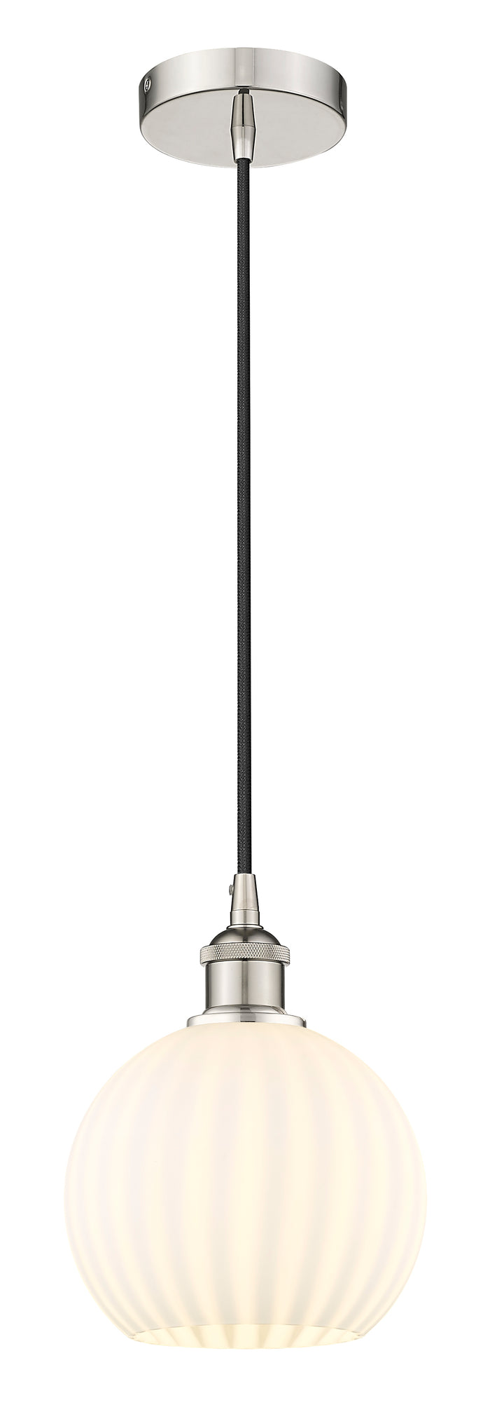 Edison Mini Pendant Cast Brass 8 Inch