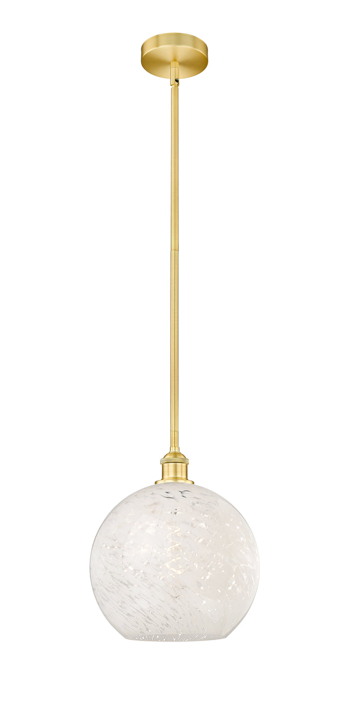 Satin Gold / White Mouchette