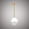 1 Lights Ella Aged Brass Pendant Aged Brass  Dimmable 60W