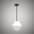 1 Lights Ella Matte Black Pendant Matte Black  Dimmable 60W