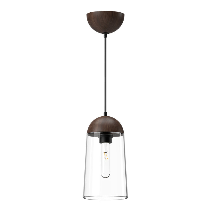 Emil 6-in Steel Pendant