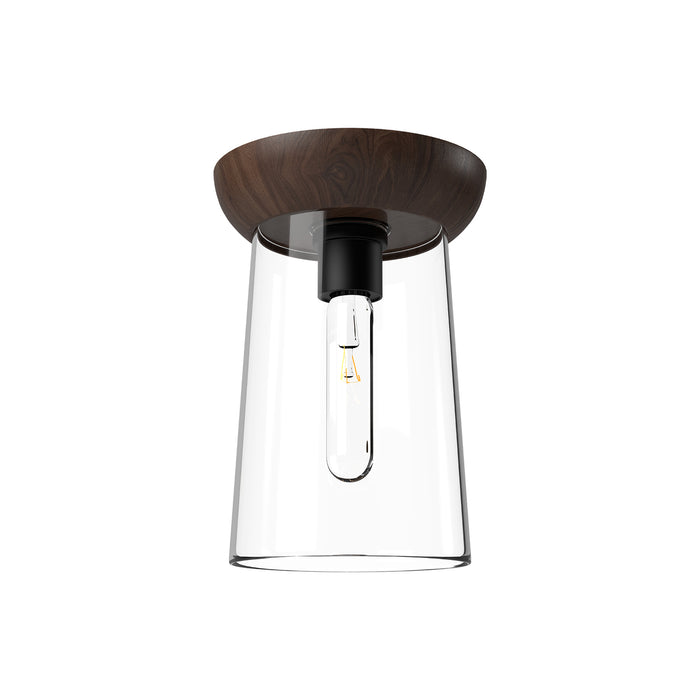 Emil 7-in Steel Flush Mount
