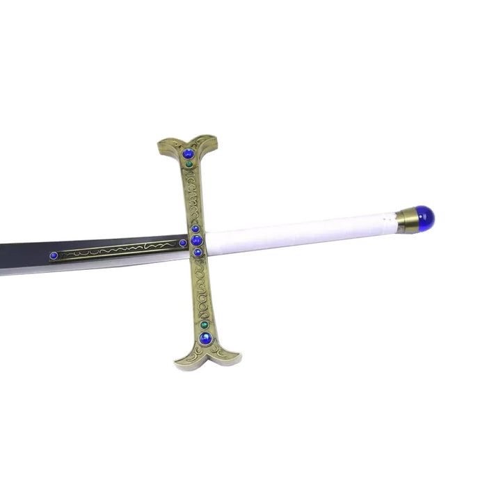 ÉPÉE FANTAISIE ORNEMENTALE INSPIRÉ DE "HAWK EYES" DRACULE MIHAWK'S YORU SWORD ANIME SERIES ONE PIECE
