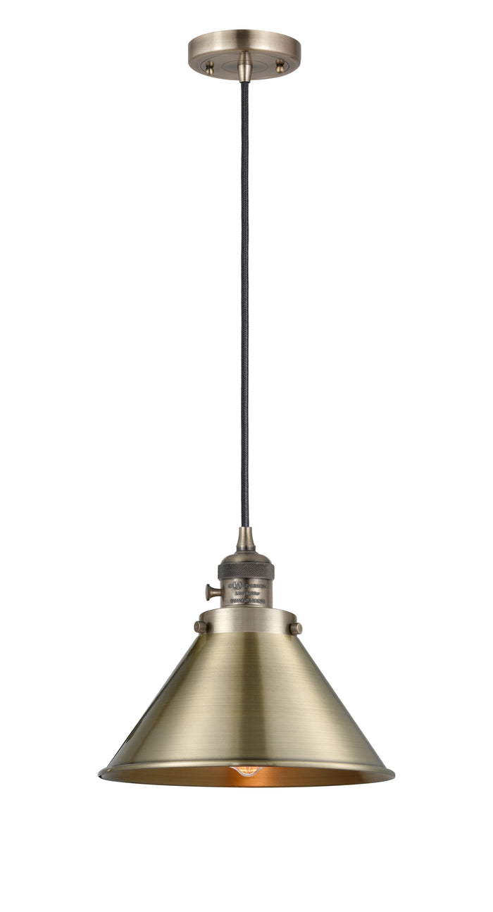 Franklin Restoration Antique Brass Mini Pendant