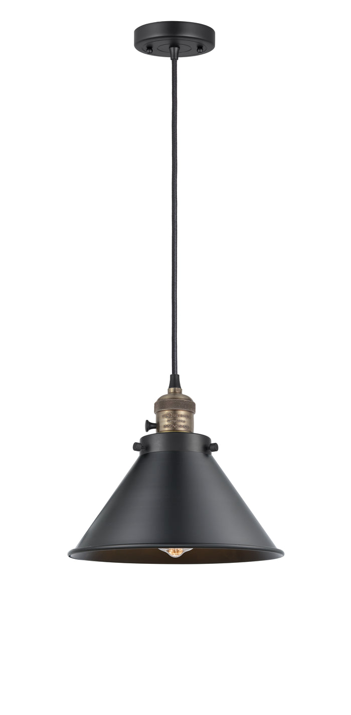 Franklin Restoration Antique Brass Mini Pendant