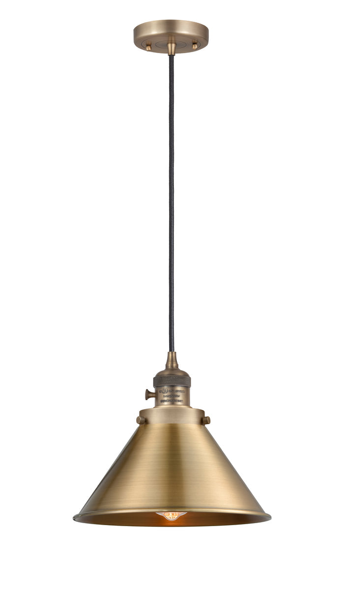 Franklin Restoration Antique Brass Mini Pendant