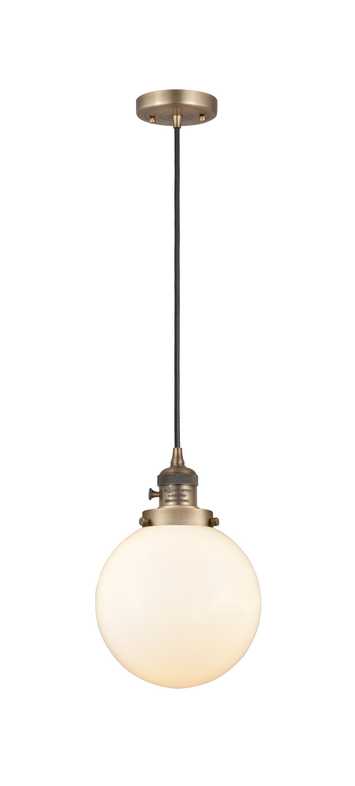 Brushed Brass / Matte White