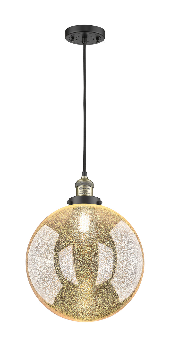Black Antique Brass / Mercury