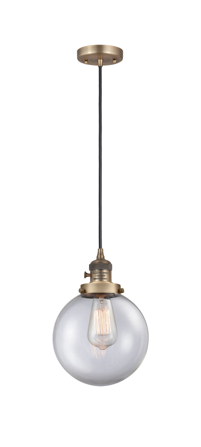 Brushed Brass / Clear