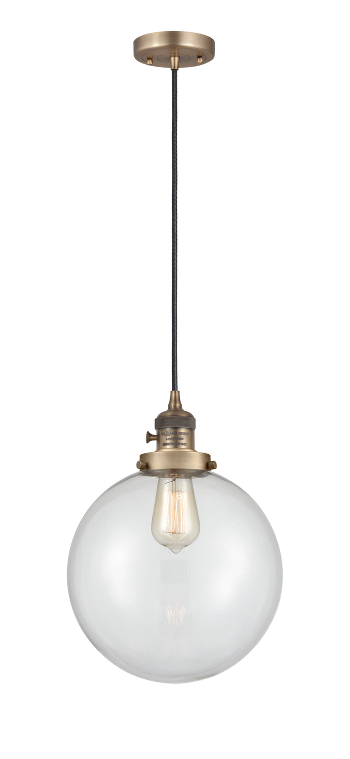 Brushed Brass / Clear