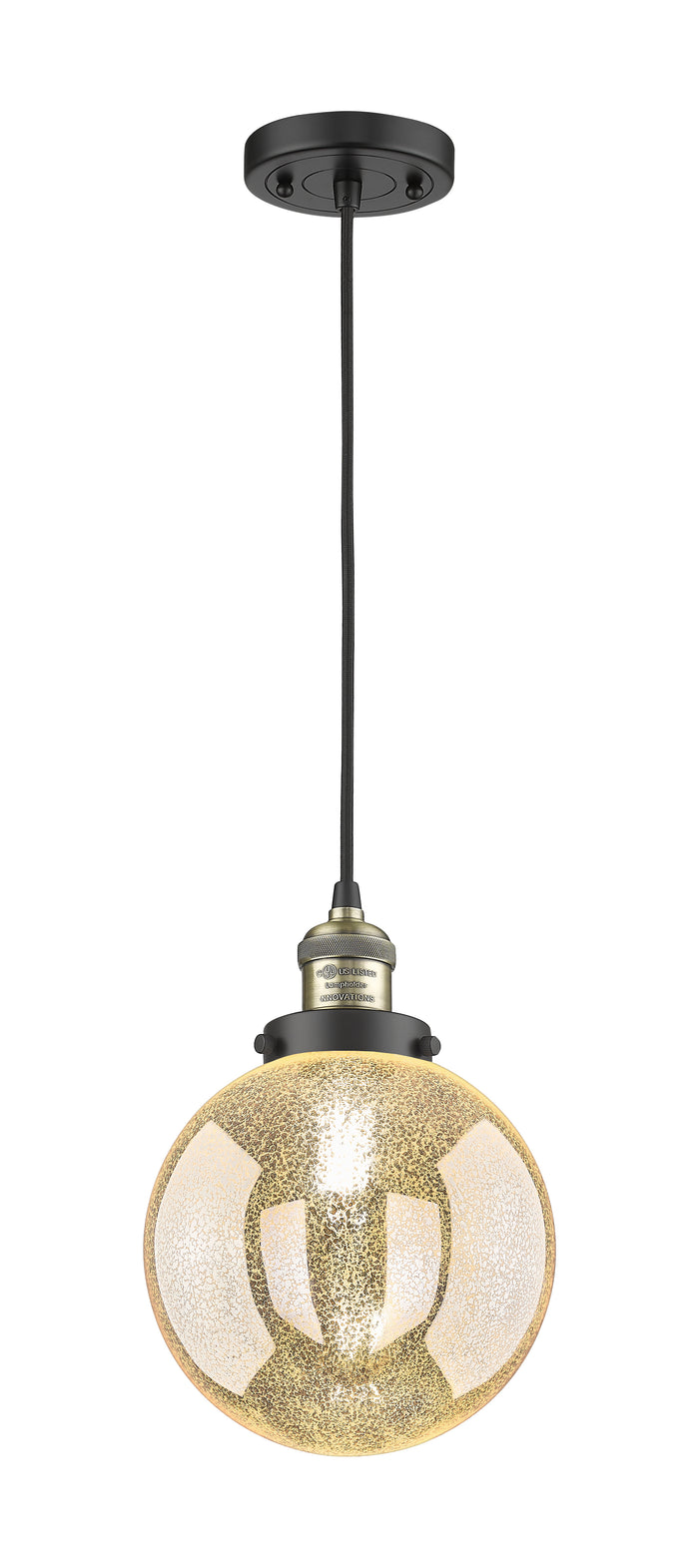 Black Antique Brass / Mercury