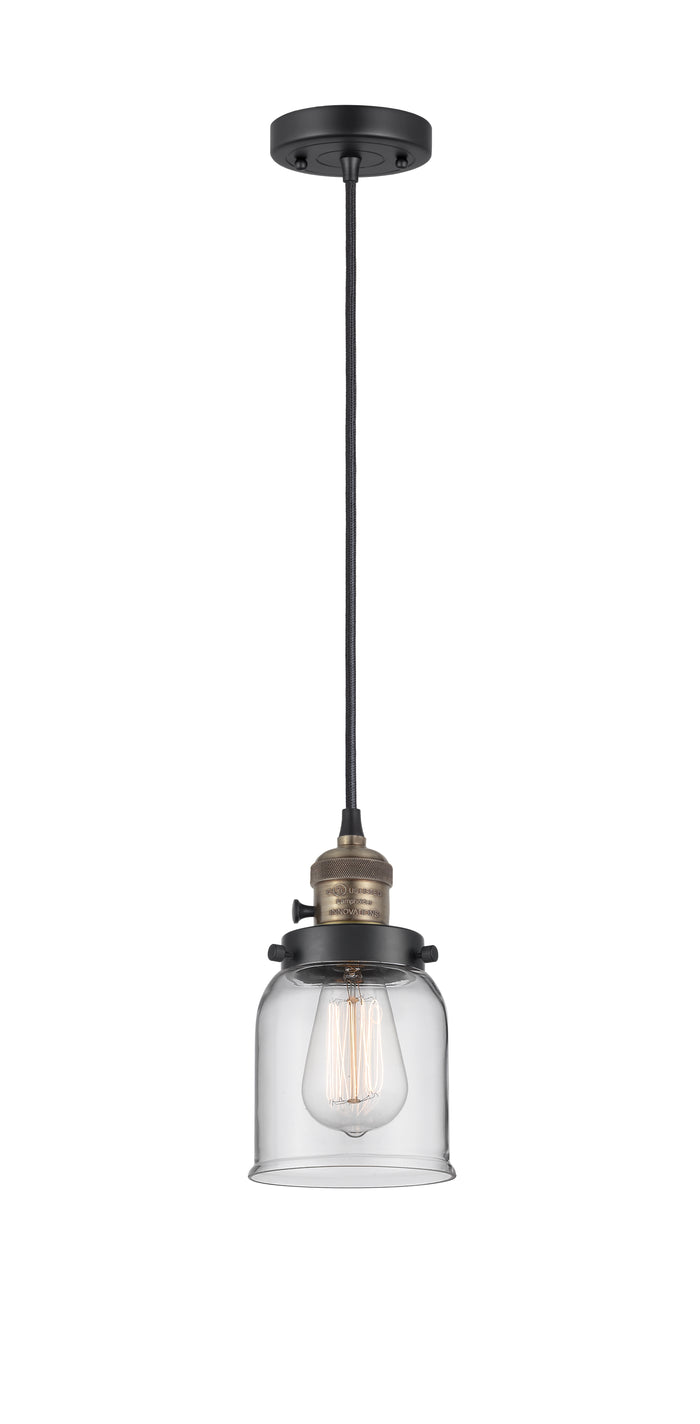 Black Antique Brass / Clear