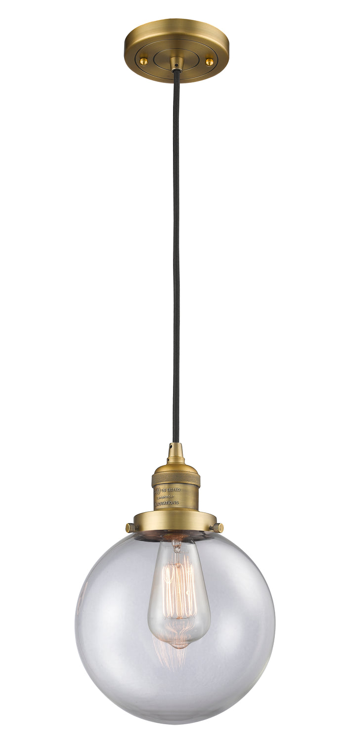 Brushed Brass / Clear