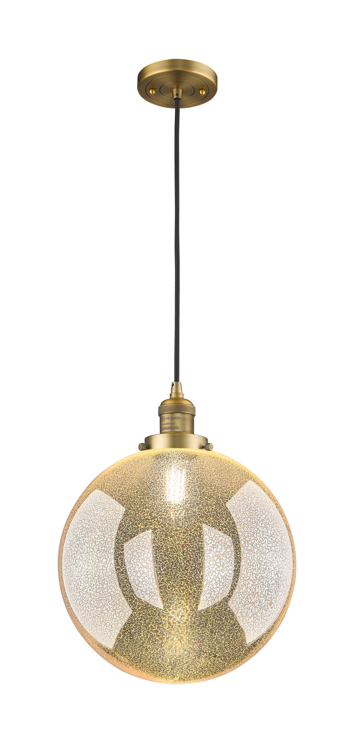 Brushed Brass / Mercury
