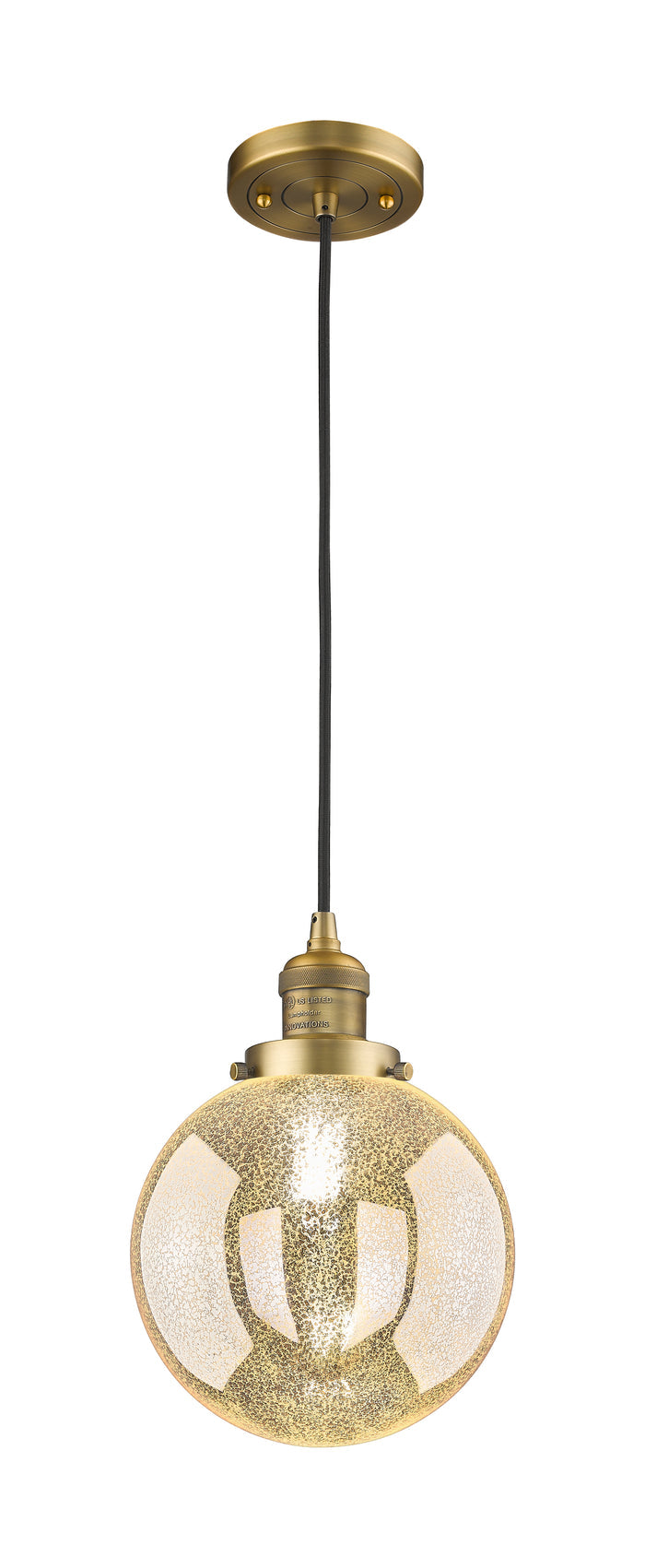 Brushed Brass / Mercury