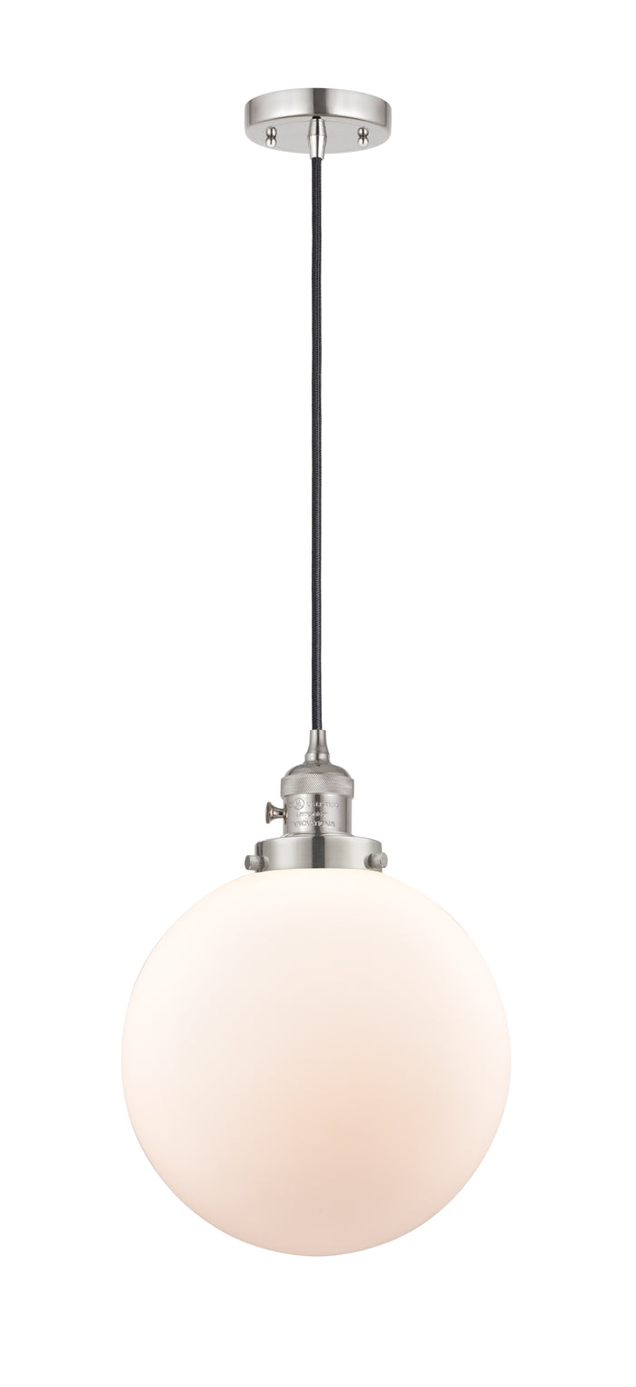 Polished Nickel / Matte White