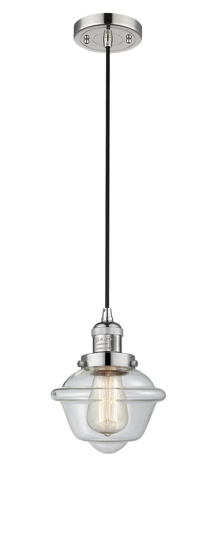 Polished Nickel / Clear