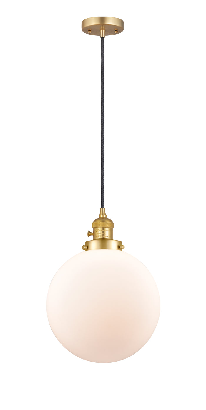 Satin Gold / Matte White
