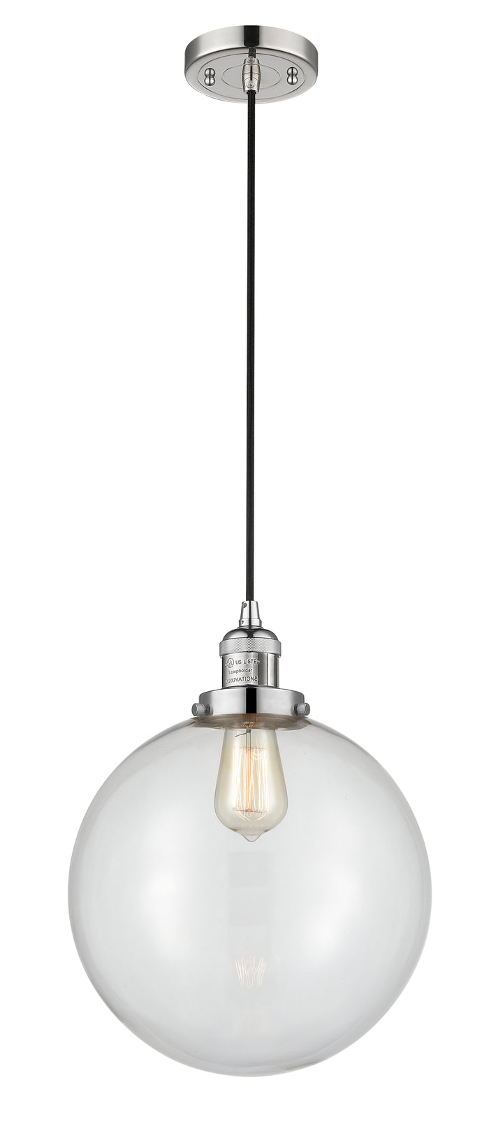 Polished Nickel / Clear