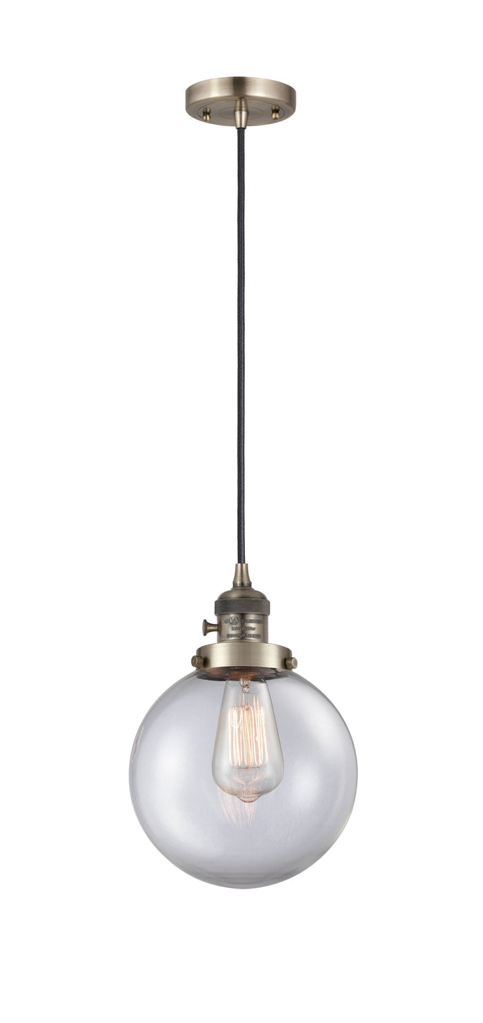 Franklin Restoration Mini Pendant Antique Brass