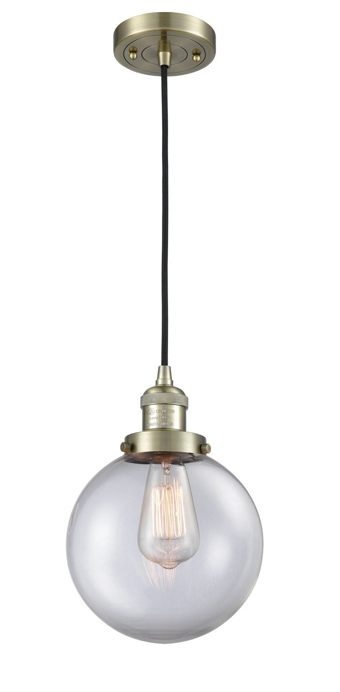 Franklin Restoration Mini Pendant Antique Brass