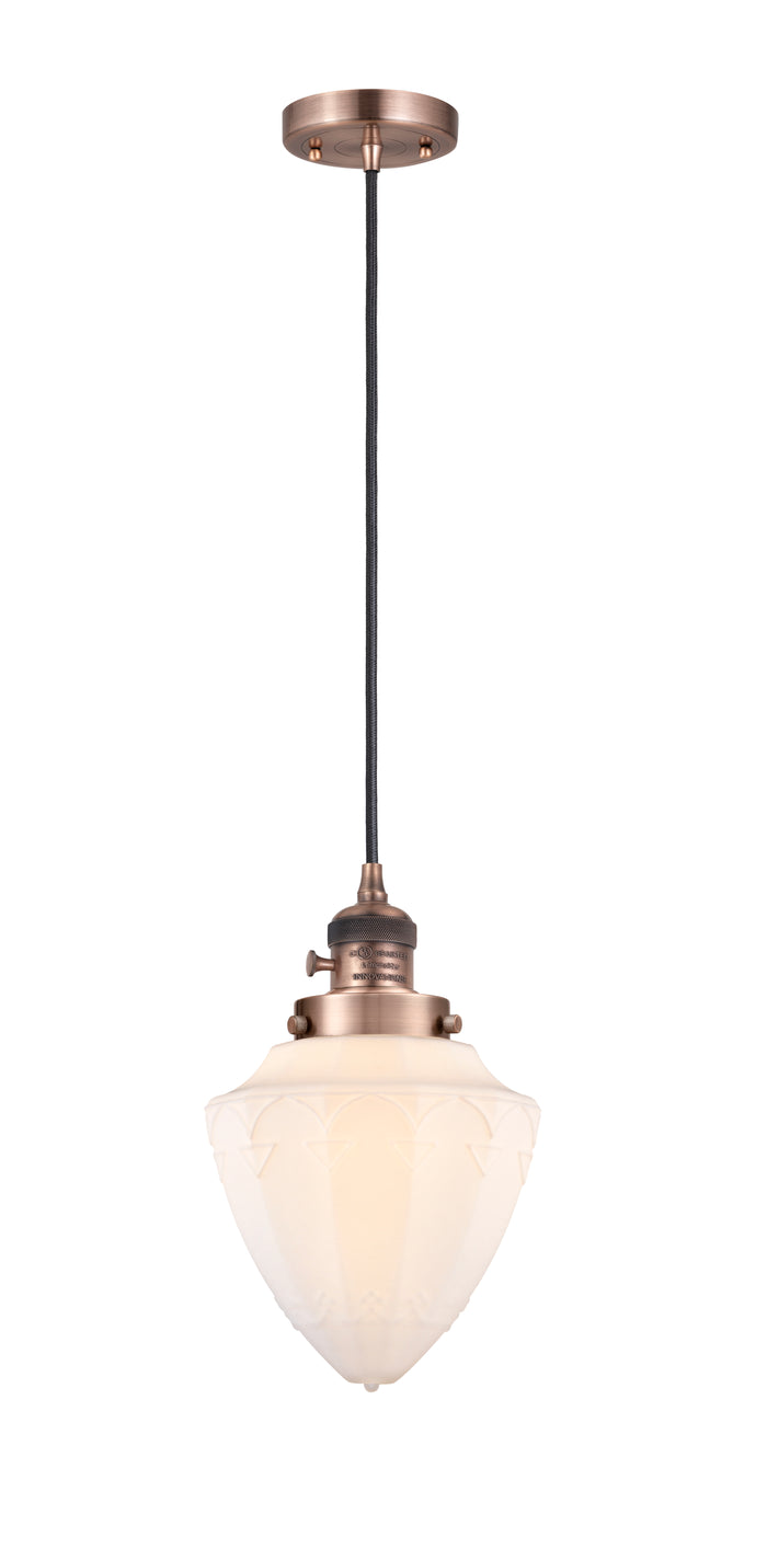 Franklin Restoration Mini Pendant Antique Brass