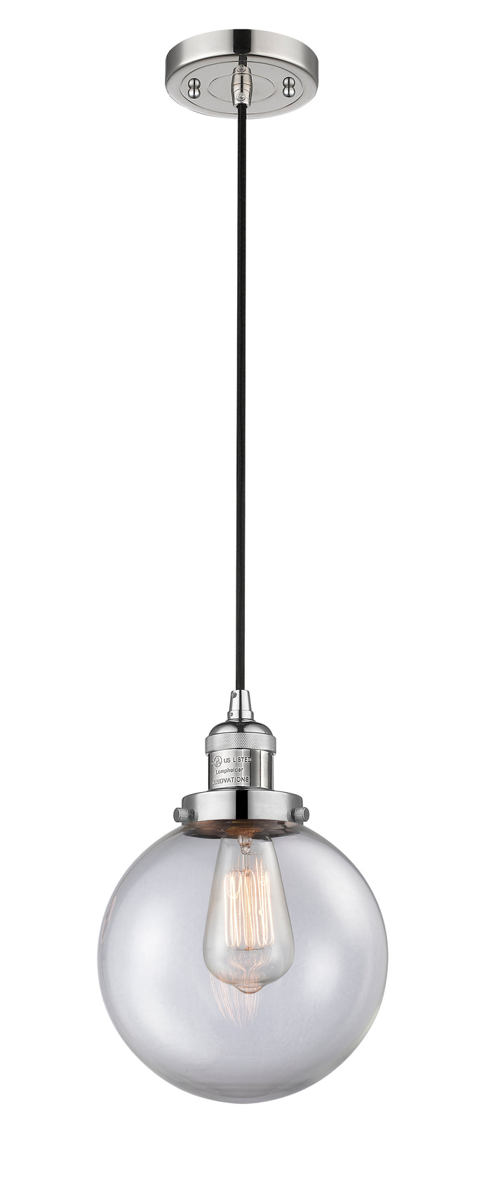 Polished Nickel / Clear