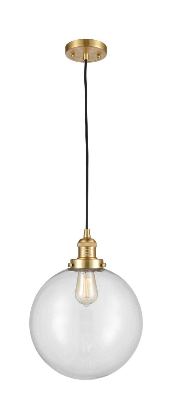 Satin Gold / Clear