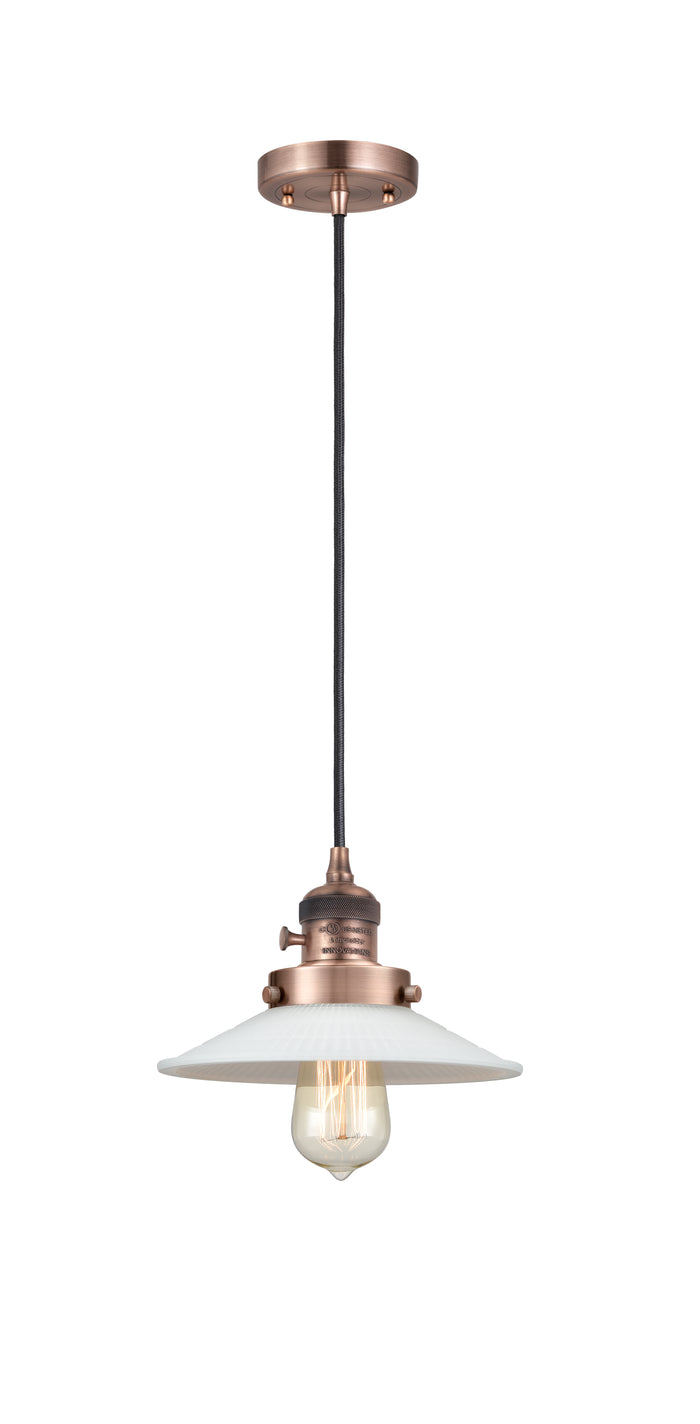 Franklin Restoration Mini Pendant Antique Brass
