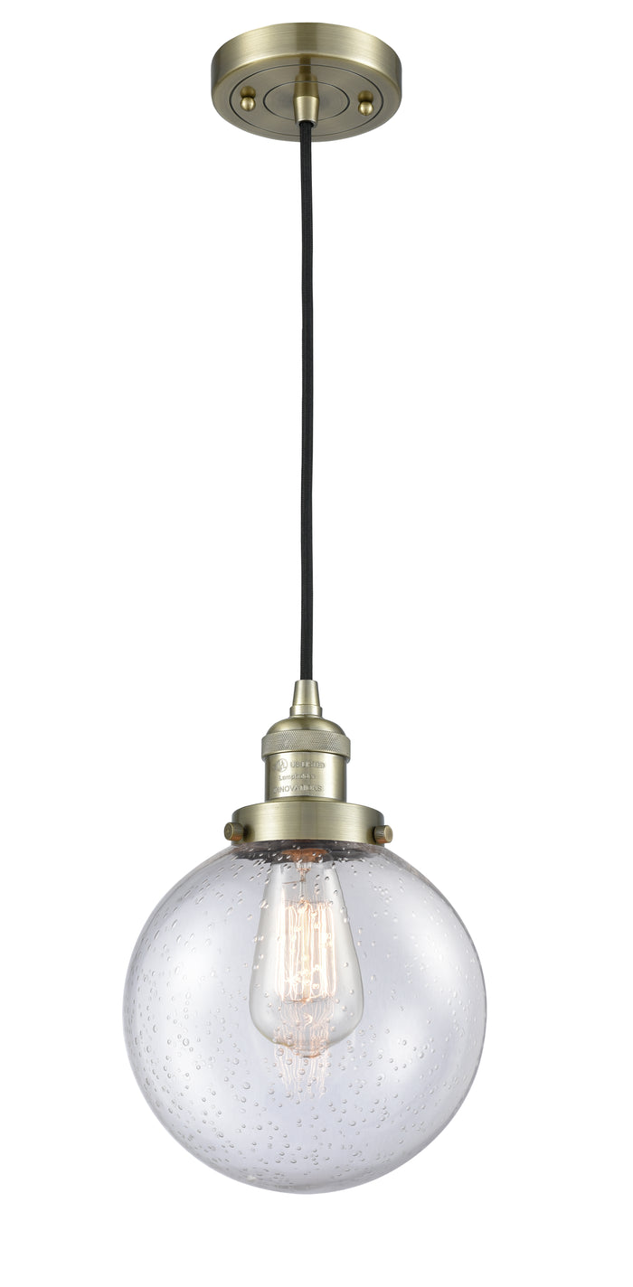 Franklin Restoration Mini Pendant Antique Brass