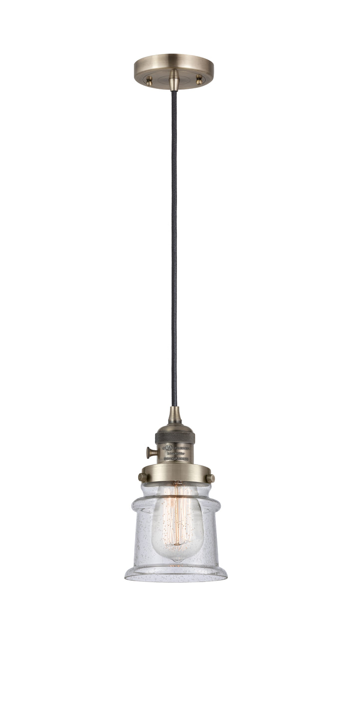 Franklin Restoration Mini Pendant Antique Brass