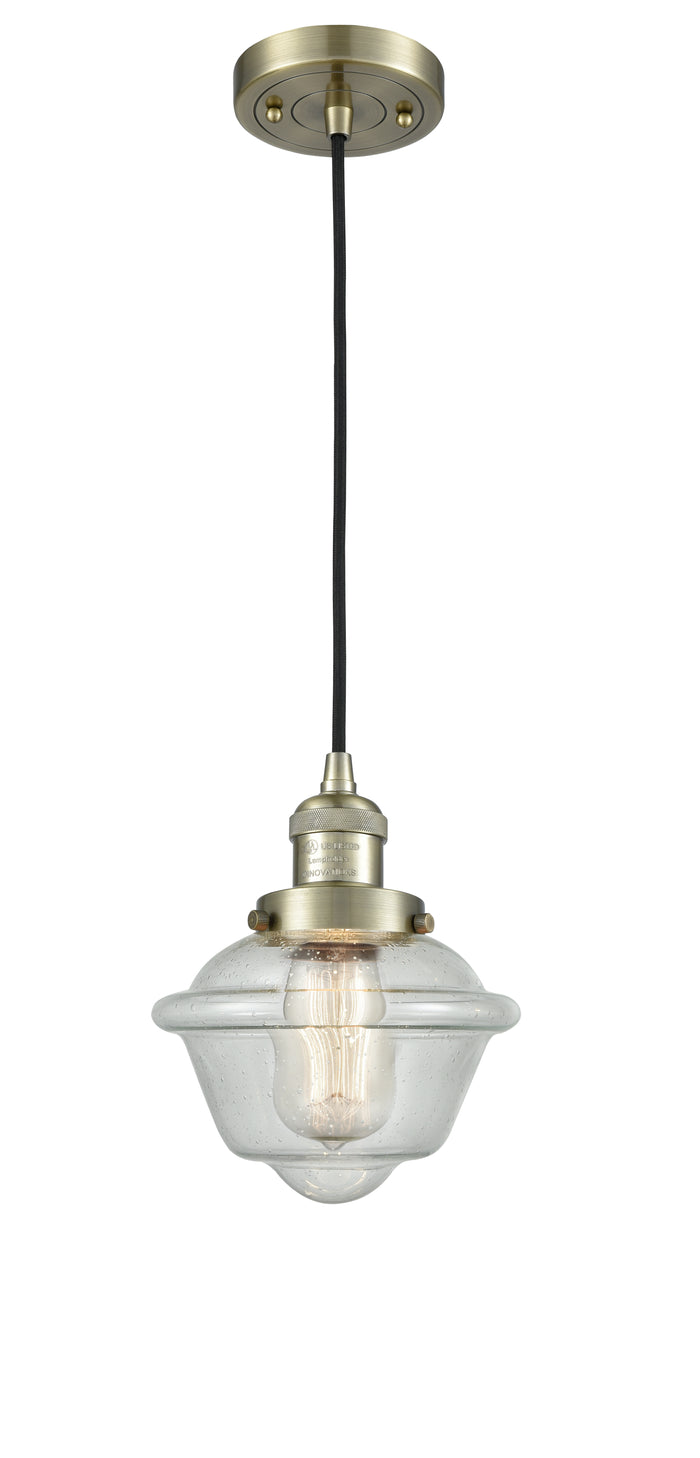Franklin Restoration Mini Pendant Antique Brass