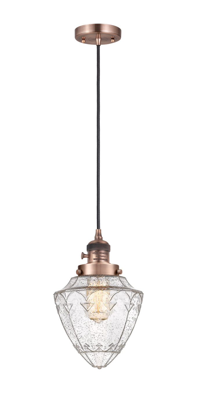 Franklin Restoration Mini Pendant Antique Brass