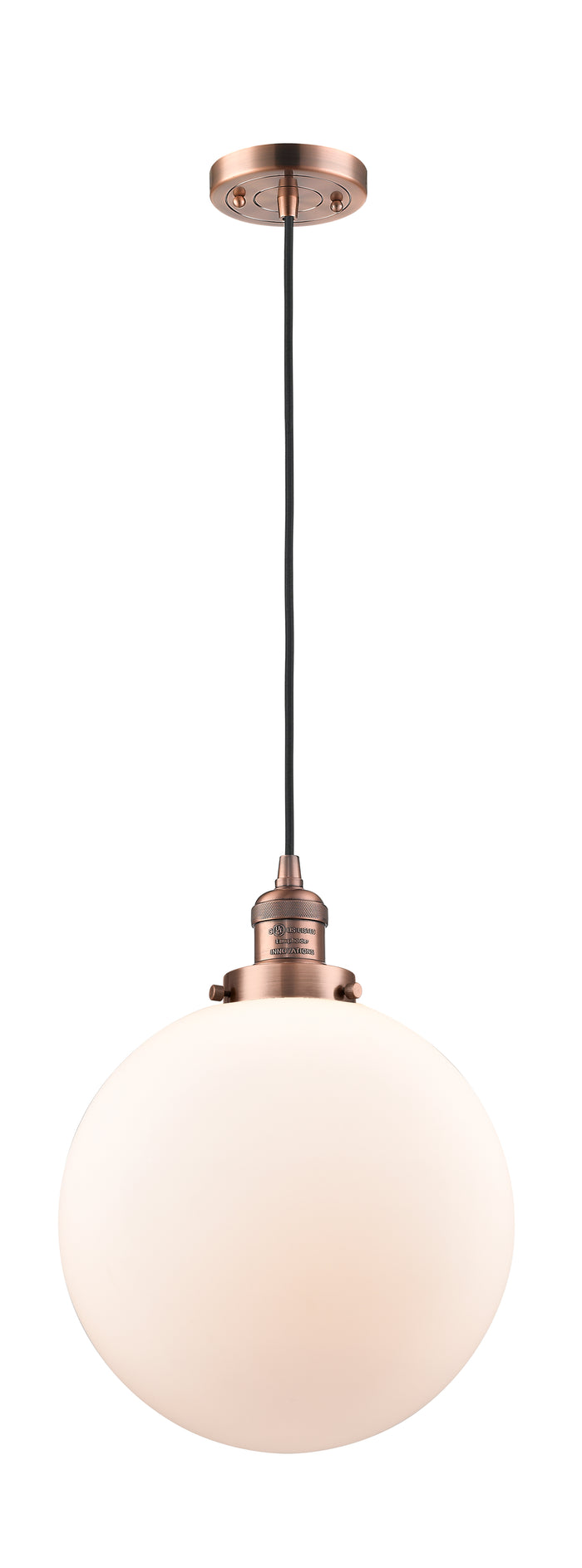 Franklin Restoration Mini Pendant Antique Brass