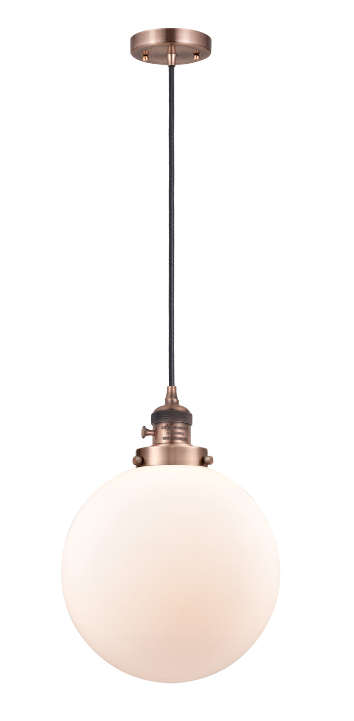 Franklin Restoration Mini Pendant Antique Brass